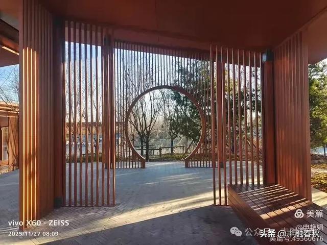 初冬北京玉河湿地公园游记|申艳娟