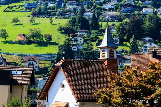 欧游杂记（5）‖ 齿轮火车几上几下瑞吉山，缆车凌空飞跃韦吉斯