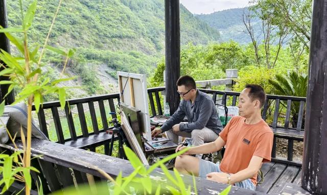活动现场｜翠云雅集——2025艺术名家蜀道采风活动