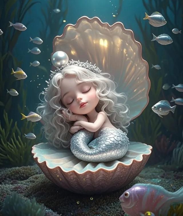 梦幻小美人鱼壁纸：畅游童话海洋