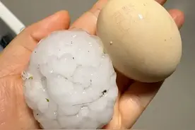 晚高峰注意！冰雹又来了！行车途中如何避险？图片