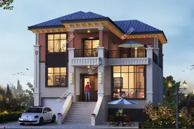 回村建房，分享3套带架空层的图纸，再也不用怕发大水了图片