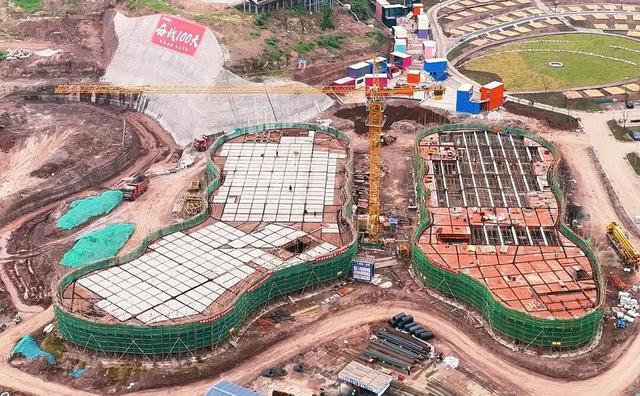 开州新地标!丰乐响水湾水上乐园初现雏形,2026年春节能开放吗