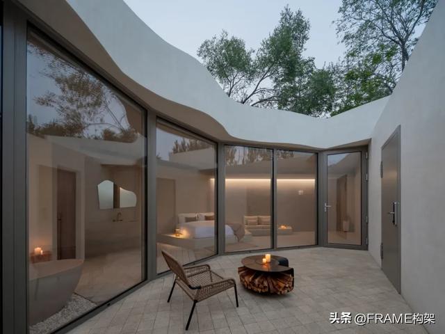 和隐度假酒店,Domain Architects新建一片“遗迹”