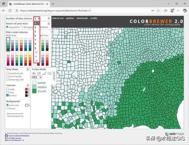 这个网站可以助你制作漂亮的地图