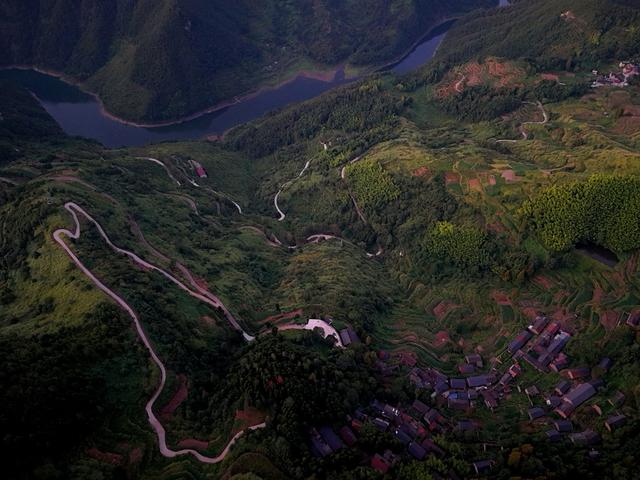 浙江仙居越王古道叶岩头村