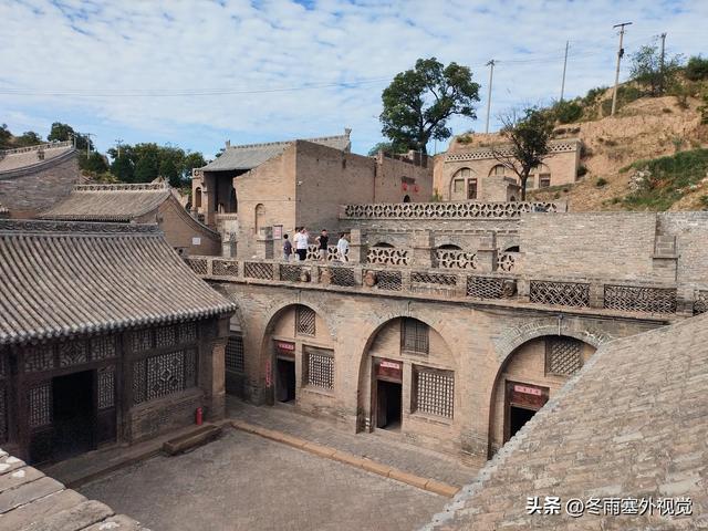山西汾西师家沟民古院落