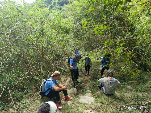揭西猴面石徒步登山