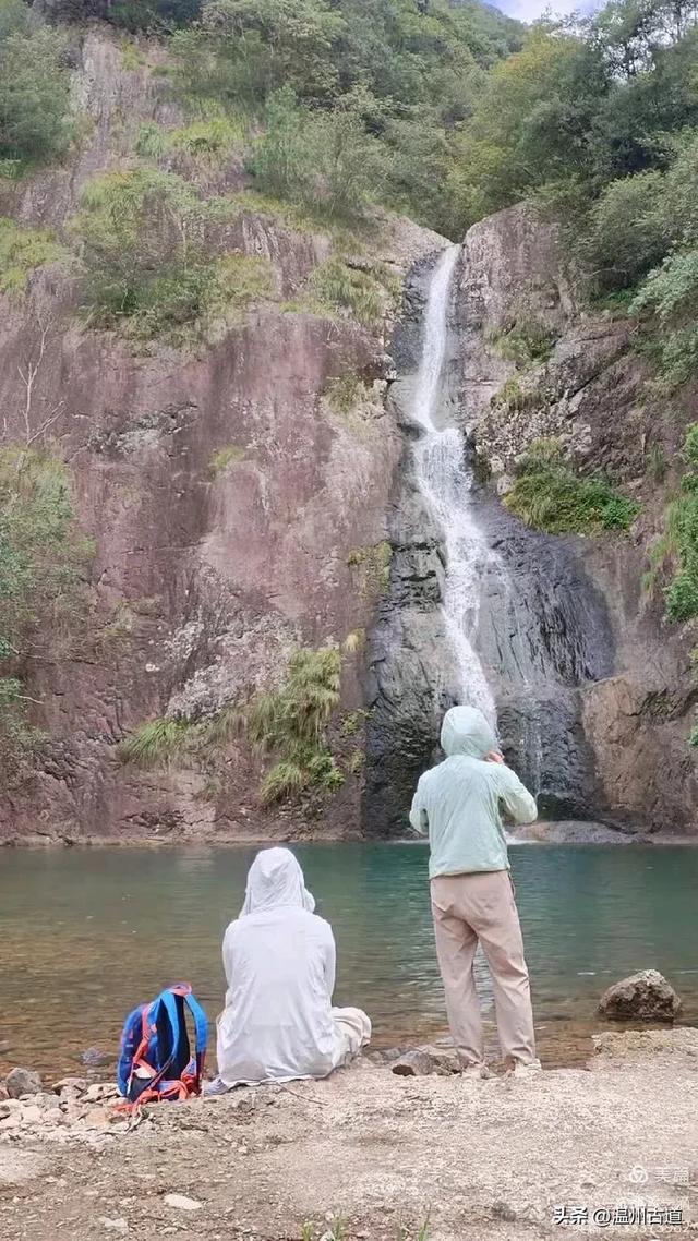 温州高山峡谷隐藏的小众秘境,驴友的瀑降宝藏地!雨后风光绝佳!