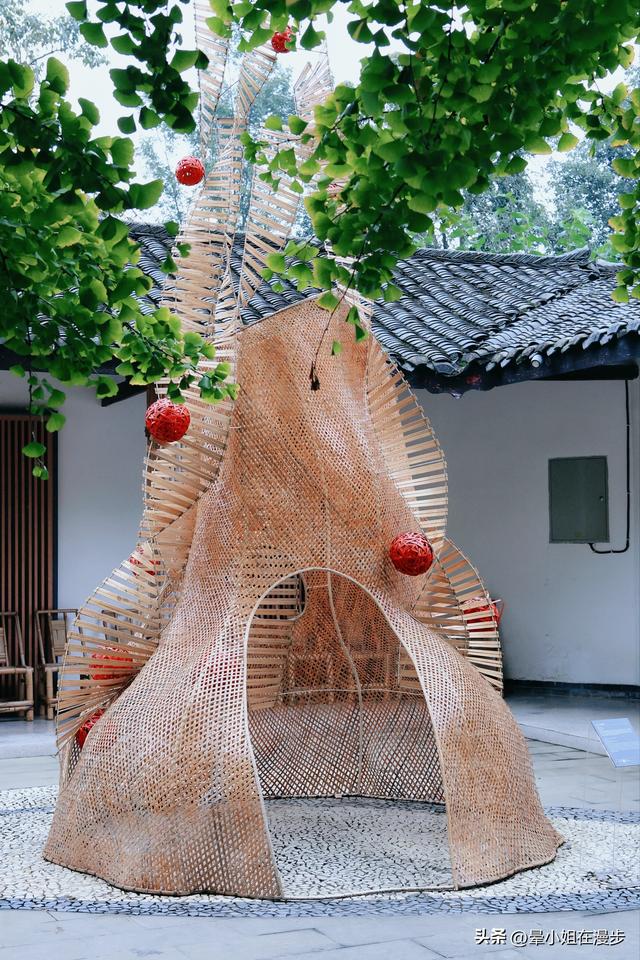 崇州竹艺之旅，带娃去去逛竹村、玩竹编、爬竹山、捡秋竹