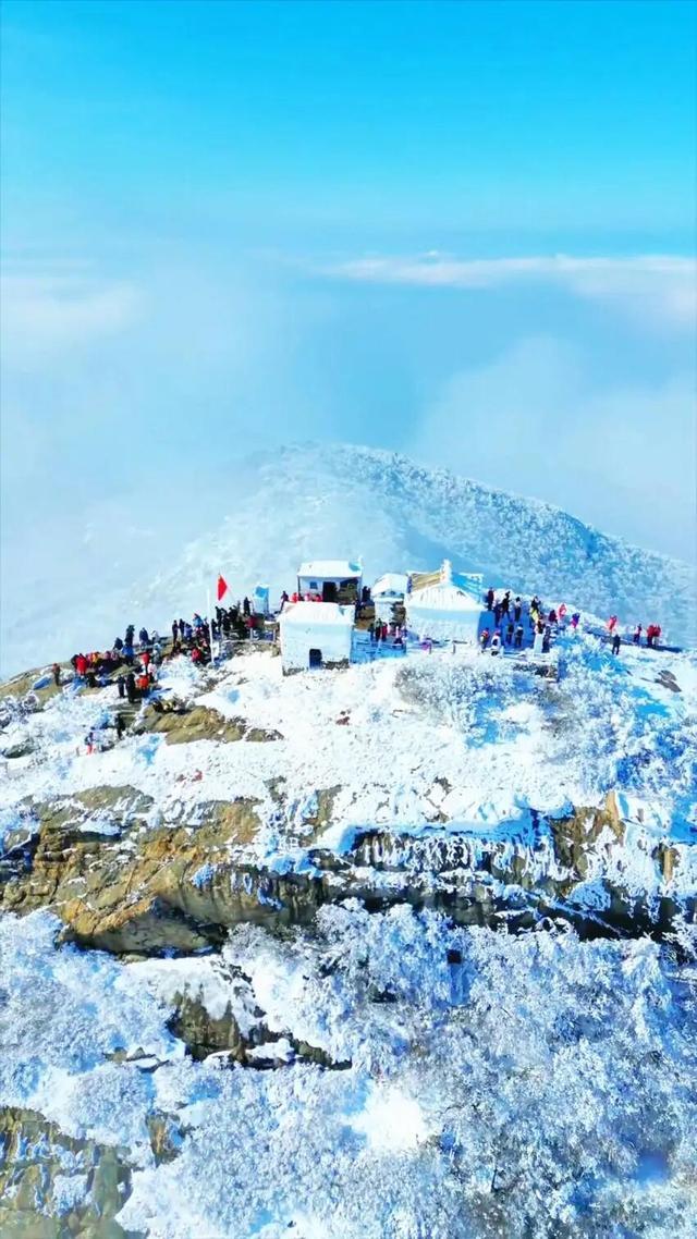 广水三潭：随信高速开通后，新年第一场雪成爆款打卡地