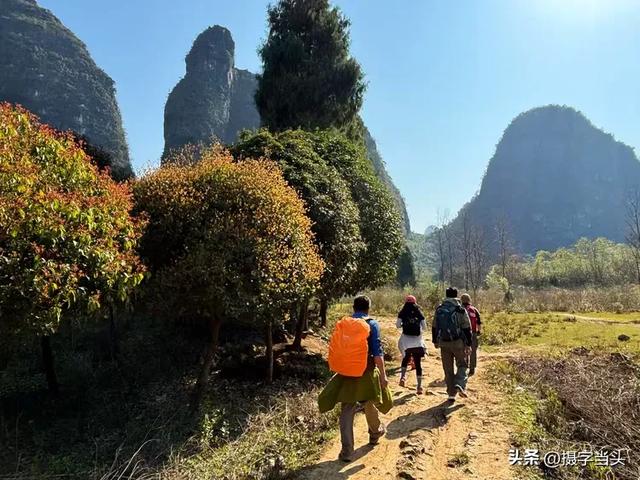 徒步漓江精华段——阳堤大桥头-兴坪古镇