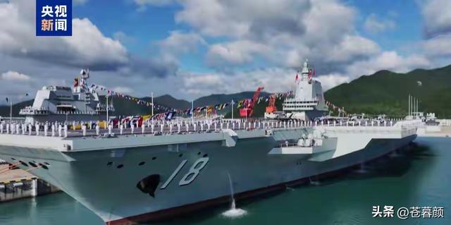 封海58个小时，福建舰终于参军，美方猜测全错，中国还有更强航母