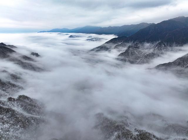 赏•美景 | 全州：天湖景区现雪后云海景观