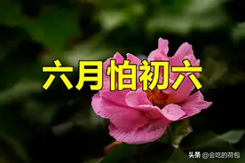 老话说“六月怕初六”，明日六月初六，究竟怕啥？听听老人怎么说图片