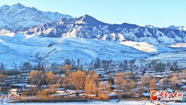 陇拍客丨冬日祁连山壮丽妖娆