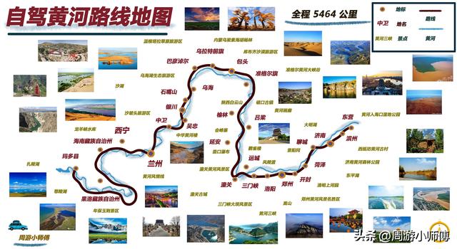 50幅北方旅游路线地图集合旅行者必备参考，带你玩转北方