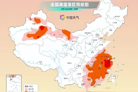 南方高温酷暑进入鼎盛阶段，核心区维持在江浙沪皖一带，华北东北降雨频繁需防范次生灾害图片