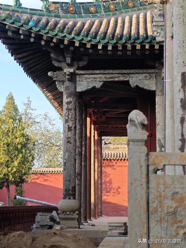 为寻古建深入介休，偶遇热心大爷，邂逅惊艳时光的东岳庙献殿