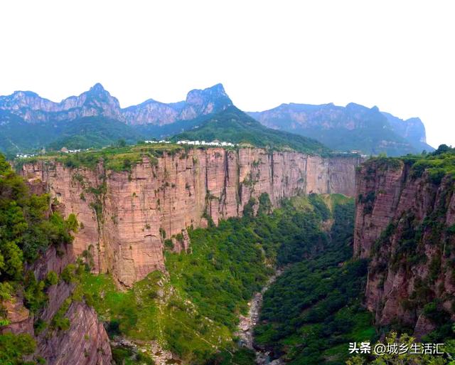 盛夏的锡崖沟 平均气温22℃ 国家级AAAA景区 无门票 免停车费