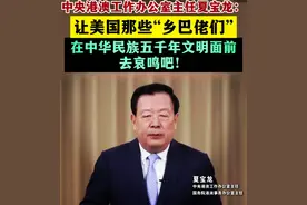 夏宝龙的声音在全美回荡，以武止戈，方能赢得万斯乡巴佬们尊重图片