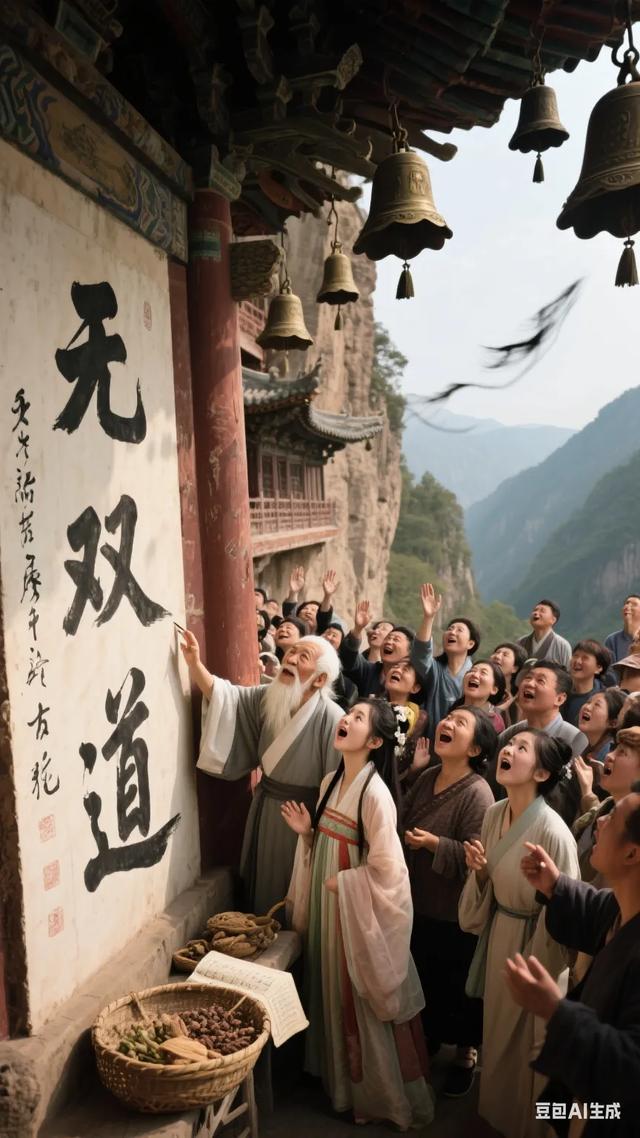 无双道龙赵小荣游记《 一笔祥龙天下行 》(五)关外悬空寺