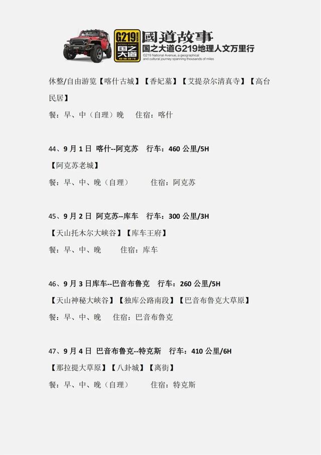 全长10065公里，国道之王G219！这才是50+自驾爱好者的终极梦想