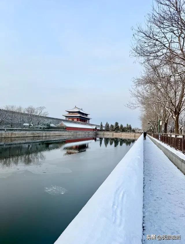 2025年雪景故宫