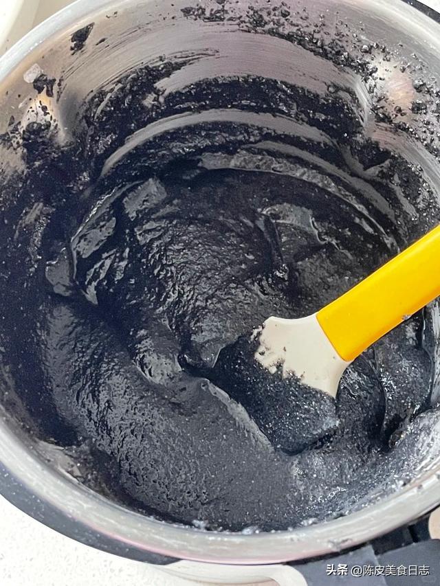 10分钟自制黑芝麻酱，无油无糖无盐，好吃还能养头发