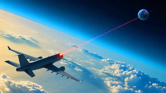 美军方的实现10 瓦激光系统将飞机连接到 3,400 英里外的卫星并通讯