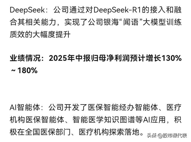 暴涨1534％！DeepSeek赋能10家中报高增AI智能体企业