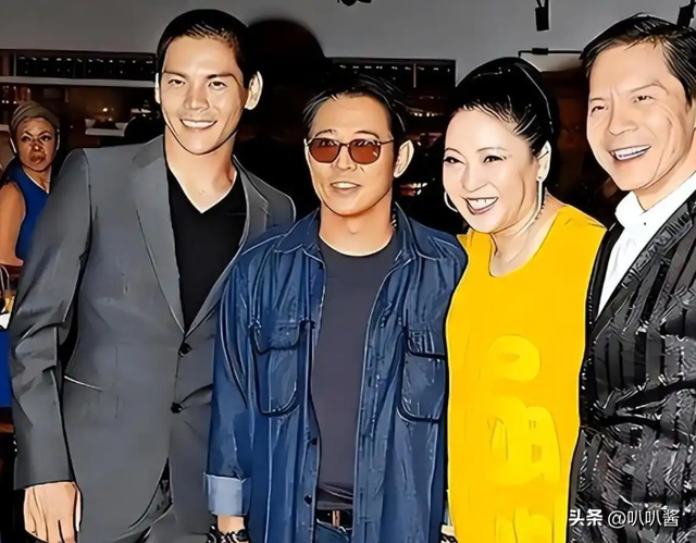 一场追悼会	，戳穿向华强夫妇在香港的真实地位，原来李连杰没说谎