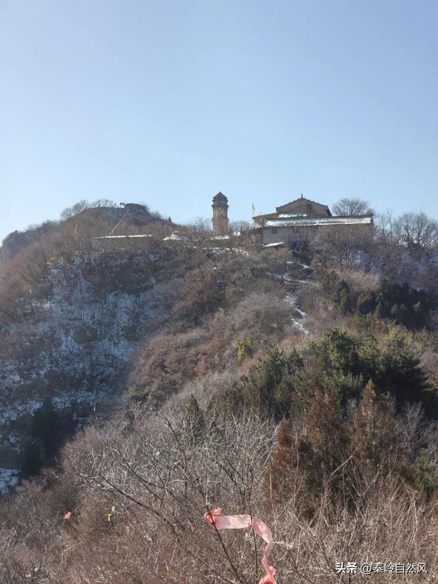 雪后初霁登顶嵯峨山，走荒野雪原，看千年悟空塔，感受历史的烟云