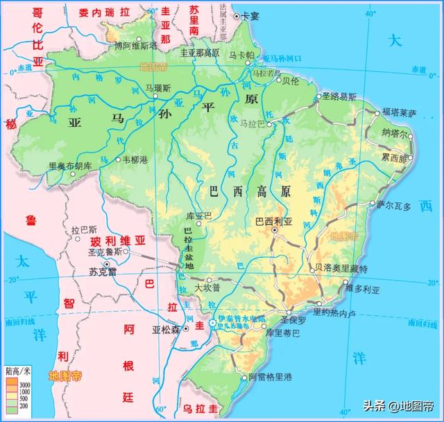 巴西为何从沿海里约热内卢，迁都到高原的巴西利亚？