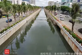 海口龙昆沟下游段综合整治工程项目主体完工，进入收尾阶段图片
