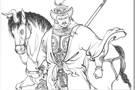 封神榜人物谱（十二）：灶王爷张奎和灶王奶奶高兰英图片
