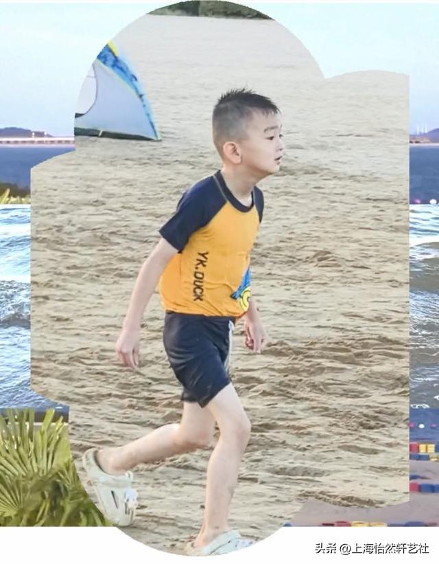 平豪视点Ⅱ上海金山城市沙滩，湛蓝的海，酷暑中的避暑港湾