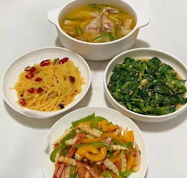 婆婆安排十天不重样晚餐，好吃又美味，吃的健康，身体棒，还解馋