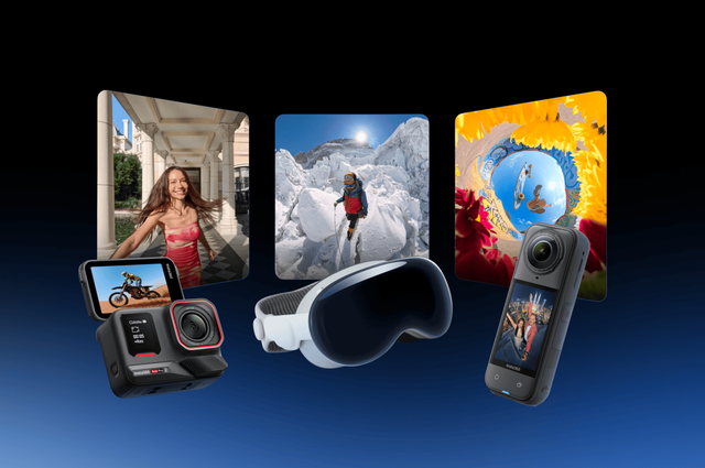 影石Insta360深化与苹果合作 支持Vision Pro全链路沉浸式体验