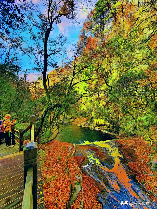 巴中南江光雾山18月潭瀑布群探秘