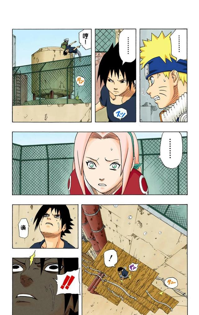 火影忍者彩漫 第二十卷 第五代火影纲手，鸣人佐助天台对决