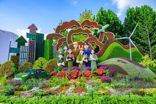 这很中国！长安街10座花坛植入80年历史变迁——