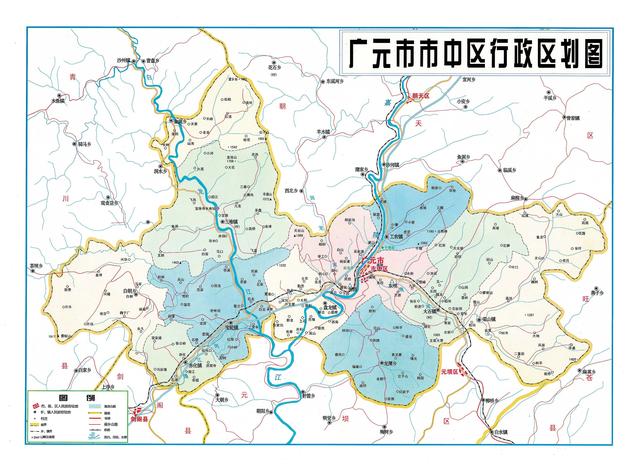 四川省利州区历史沿革及行政区划