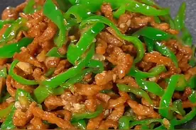 炒猪瘦肉，切记不要直接下锅炒！掌握好2个难点，又嫩又香又入味图片