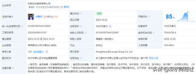 宗馥莉又回来了！