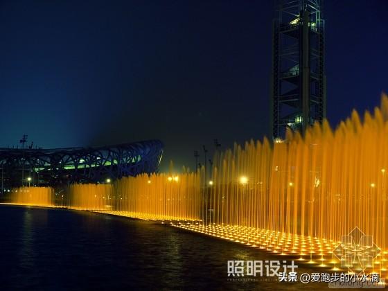 北京奥林匹克公园音乐喷泉：水舞光影的视觉盛宴