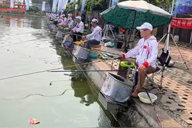 80名钓友竞逐河南省全民健身大赛钓鱼系列赛第二站图片