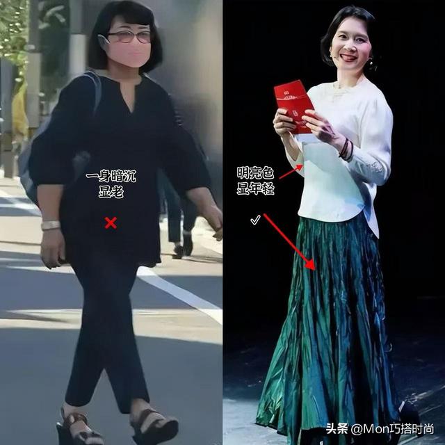 同样是66岁，看了肖雄，再看山口百惠：才明白“会打扮”的重要性