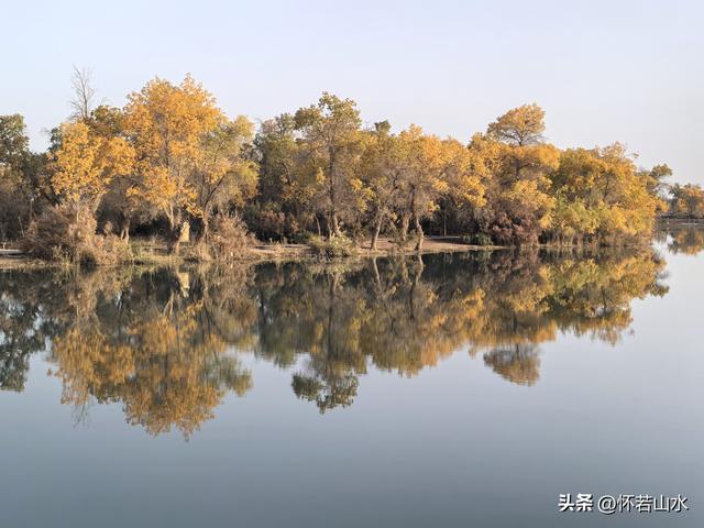 2025环南疆沙漠铁路背包自由行日记(6)---游览巴楚红海胡杨林景区