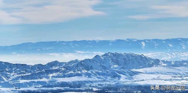 天山北坡遇奇景，零下雪景如仙境，我被这美景彻底震撼了